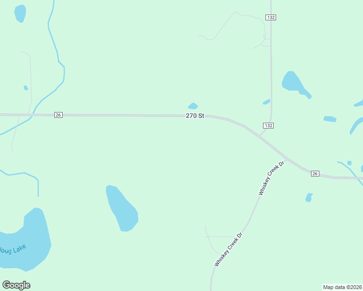 map of restaurants, bars, coffee shops, grocery stores, and more near 26863 County Highway 26 in Callaway