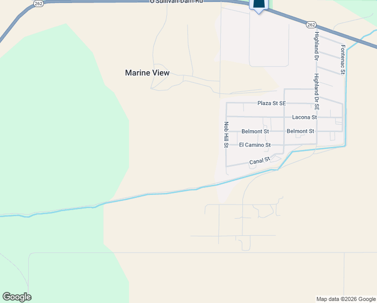 map of restaurants, bars, coffee shops, grocery stores, and more near 7037 Washington 262 in Othello