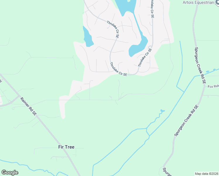 map of restaurants, bars, coffee shops, grocery stores, and more near 7620 Trowbridge Avenue Southeast in Olympia