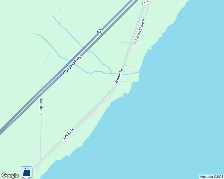 map of restaurants, bars, coffee shops, grocery stores, and more near 278 Scenic Drive in Two Harbors
