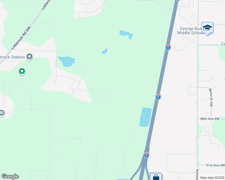 map of restaurants, bars, coffee shops, grocery stores, and more near 2700 85th Avenue Southwest in Olympia