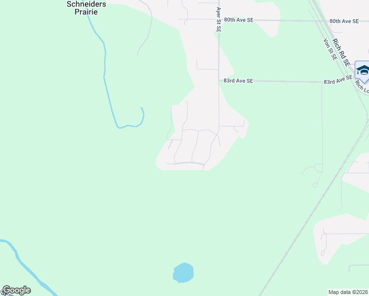 map of restaurants, bars, coffee shops, grocery stores, and more near 8548 Viewcrest Lane Southeast in Olympia