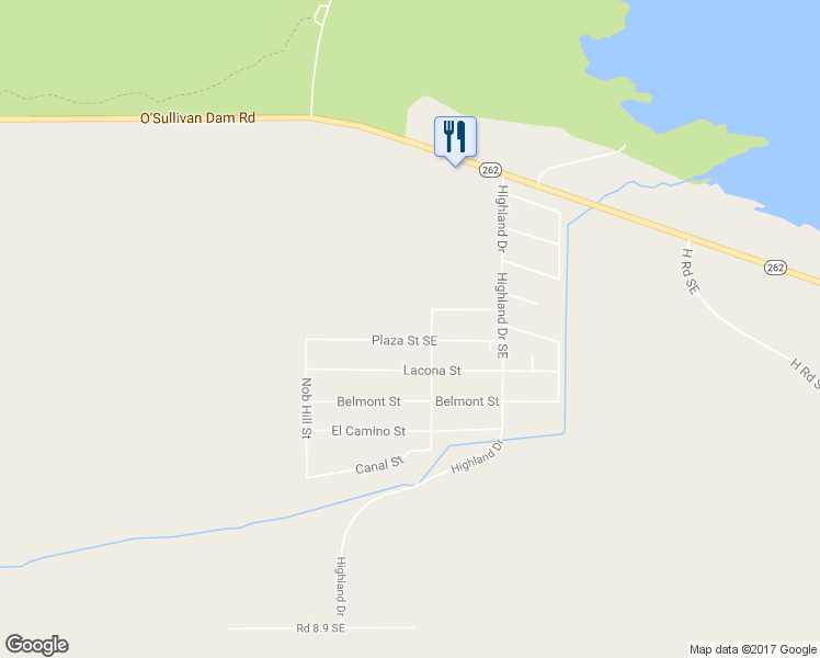 map of restaurants, bars, coffee shops, grocery stores, and more near 6966 Plaza Street Southeast in Othello