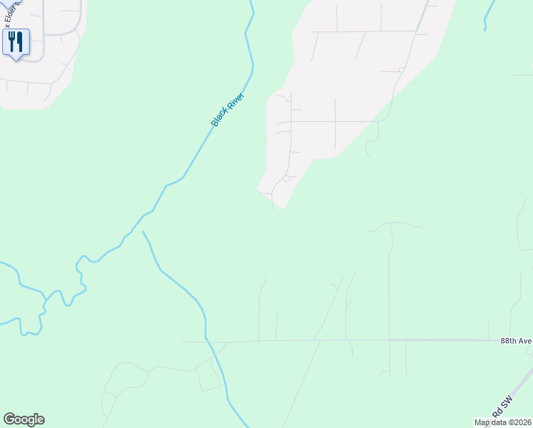 map of restaurants, bars, coffee shops, grocery stores, and more near 8445 Jamieson Court Southwest in Olympia