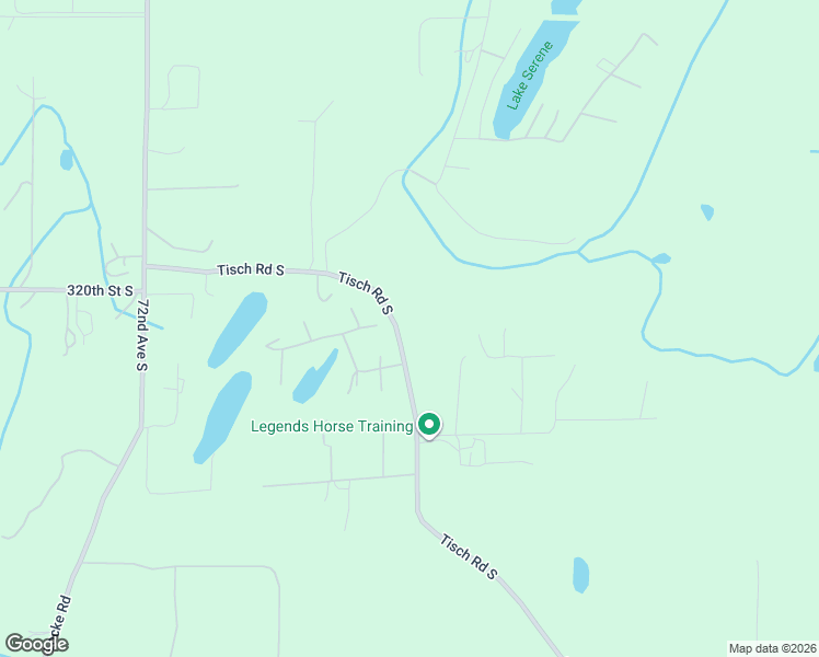 map of restaurants, bars, coffee shops, grocery stores, and more near 32015 Tisch Road South in Roy
