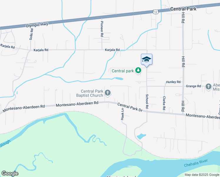 map of restaurants, bars, coffee shops, grocery stores, and more near 6410 Shadow Lane in Aberdeen
