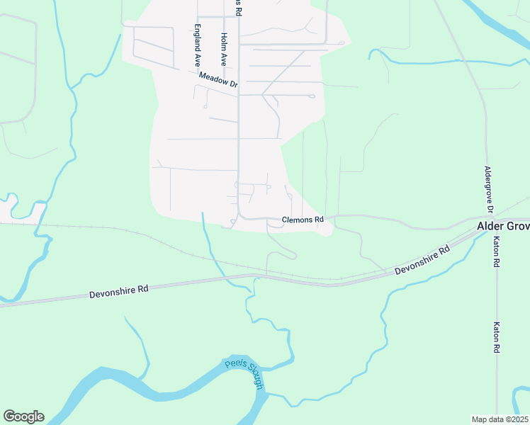 map of restaurants, bars, coffee shops, grocery stores, and more near Clemons Road in Grays Harbor County
