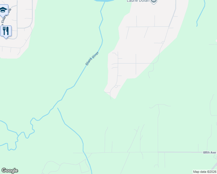 map of restaurants, bars, coffee shops, grocery stores, and more near 8412 Jamieson Court Southwest in Olympia