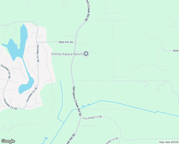 map of restaurants, bars, coffee shops, grocery stores, and more near 8420 83rd Avenue Southeast in Olympia