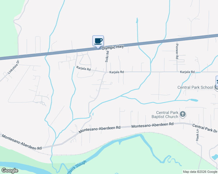 map of restaurants, bars, coffee shops, grocery stores, and more near 522 Solki Rd in Aberdeen