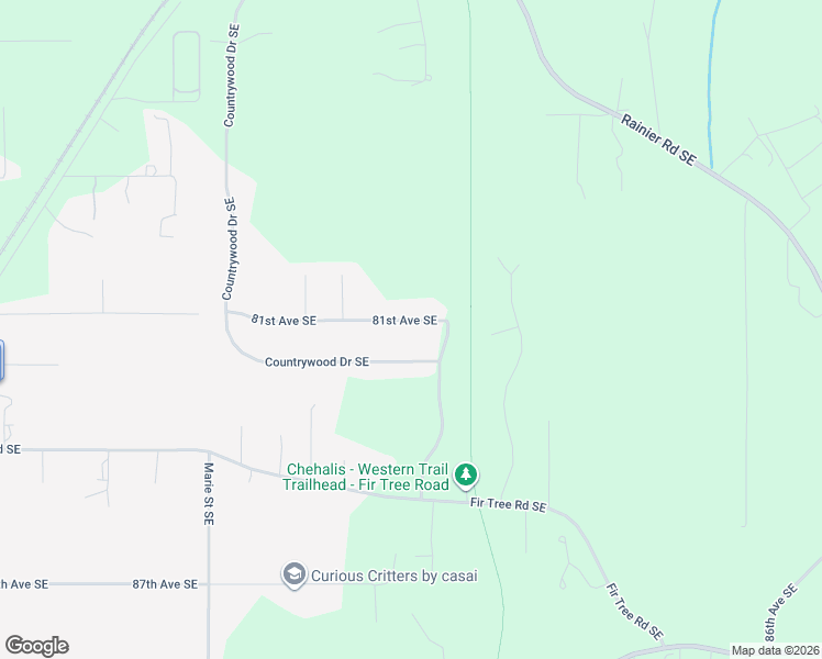 map of restaurants, bars, coffee shops, grocery stores, and more near 5147 81st Avenue Southeast in Olympia