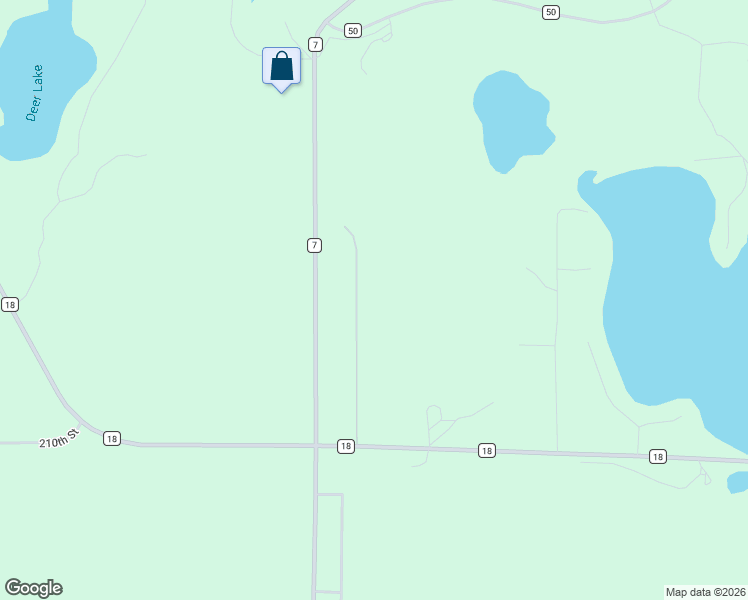 map of restaurants, bars, coffee shops, grocery stores, and more near 21304 Farmview Drive in Park Rapids
