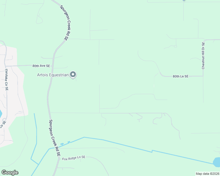 map of restaurants, bars, coffee shops, grocery stores, and more near 8200 Eagle Ridge Lane Southeast in Olympia