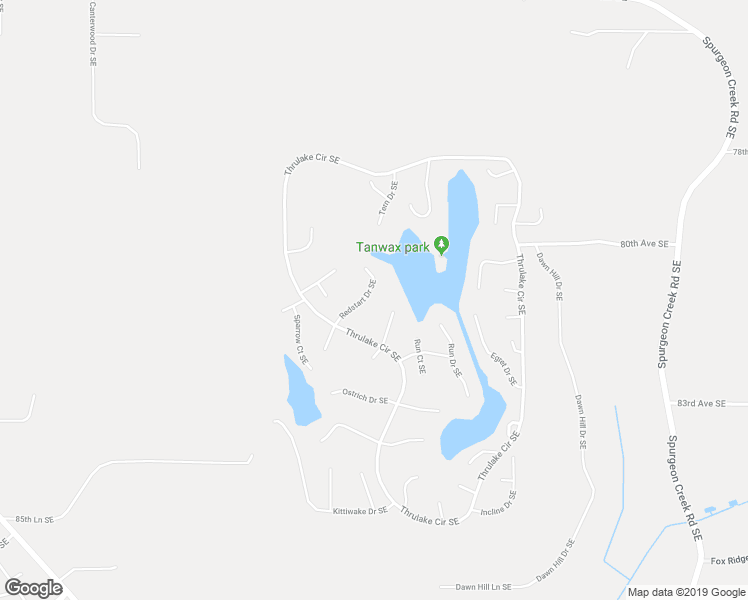 map of restaurants, bars, coffee shops, grocery stores, and more near 7720 Pippit Court Southeast in Olympia