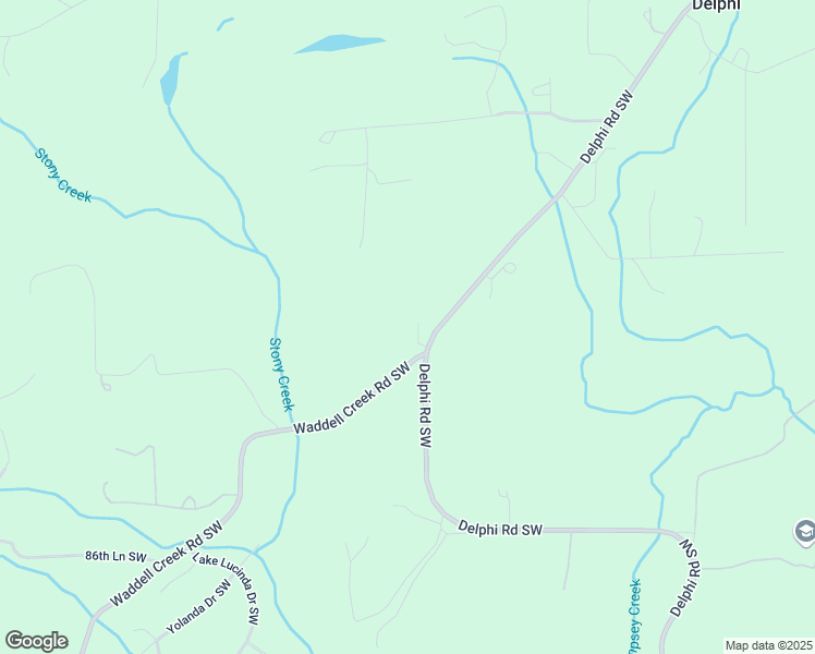 map of restaurants, bars, coffee shops, grocery stores, and more near 8249 Waddell Creek Road Southwest in Olympia