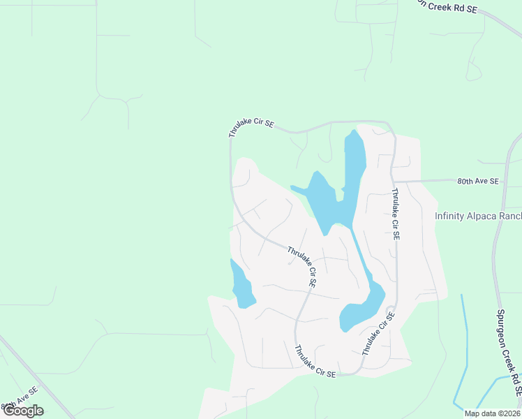 map of restaurants, bars, coffee shops, grocery stores, and more near 7549 Siskin Drive Southeast in Olympia