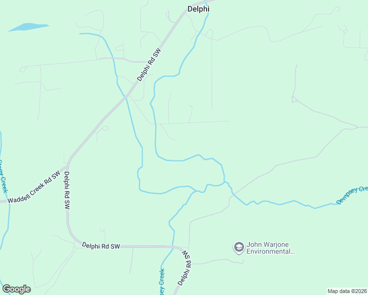 map of restaurants, bars, coffee shops, grocery stores, and more near 7844 Delphi Road Southwest in Olympia