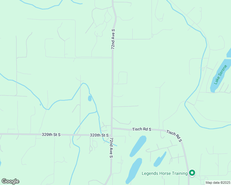 map of restaurants, bars, coffee shops, grocery stores, and more near 7111 316th Street South in Roy