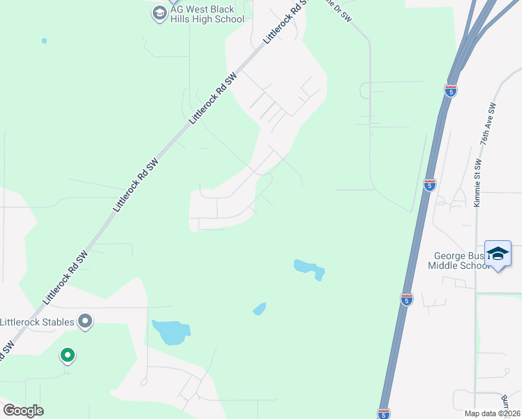 map of restaurants, bars, coffee shops, grocery stores, and more near 2824 77th Avenue Northeast in Olympia
