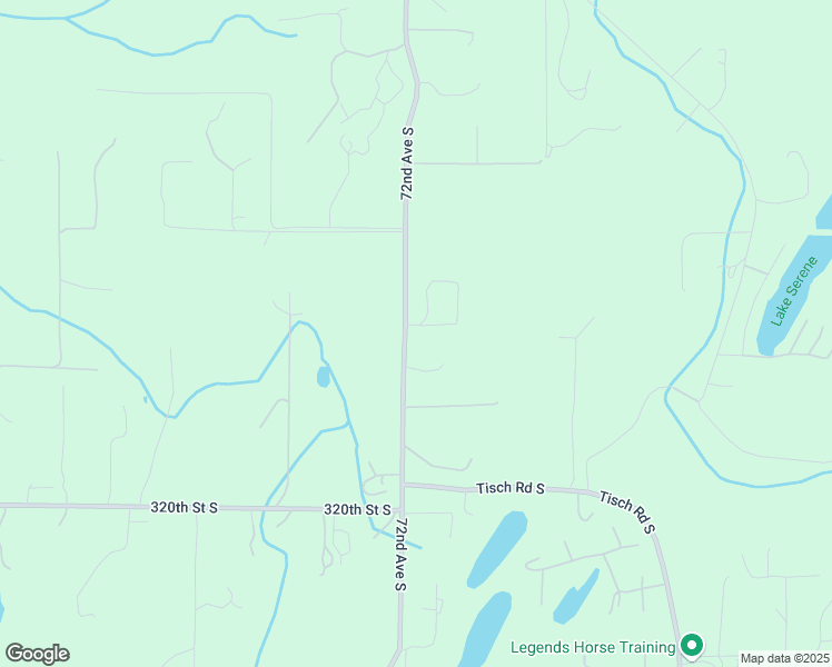 map of restaurants, bars, coffee shops, grocery stores, and more near 7111 316th Street South in Roy