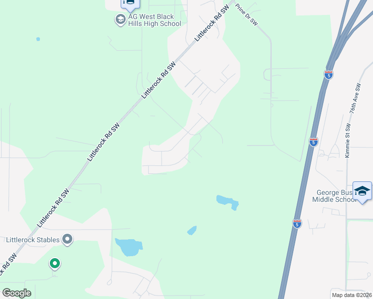 map of restaurants, bars, coffee shops, grocery stores, and more near 2824 77th Avenue Northeast in Olympia