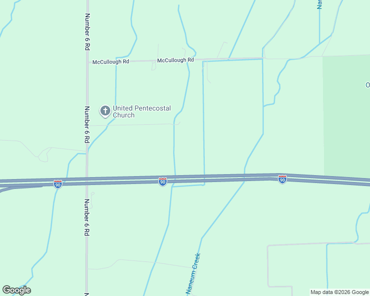 map of restaurants, bars, coffee shops, grocery stores, and more near Interstate 90 in Ellensburg