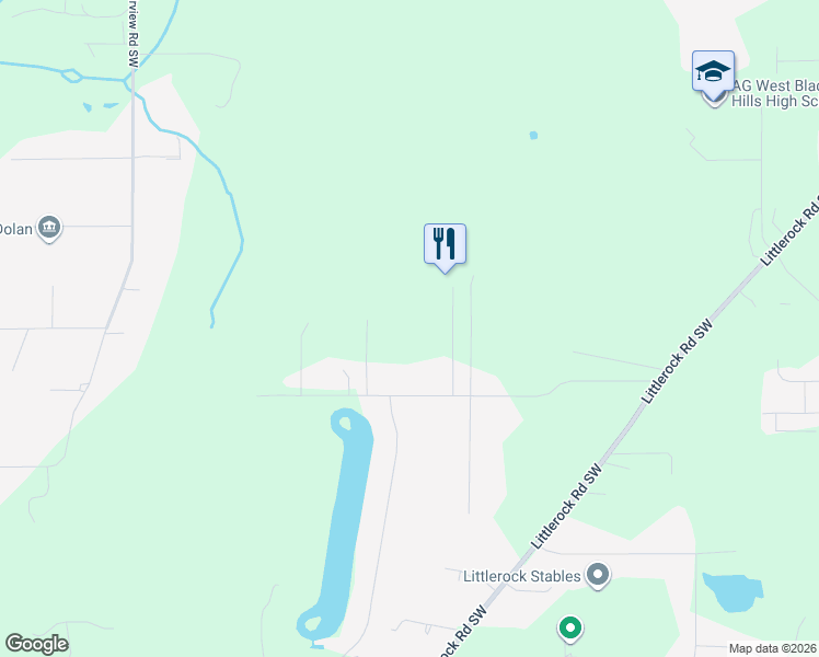 map of restaurants, bars, coffee shops, grocery stores, and more near 3714 81st Avenue Southwest in Olympia