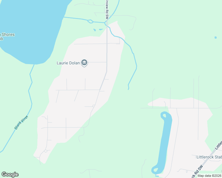 map of restaurants, bars, coffee shops, grocery stores, and more near 4224 Fern Court Southwest in Olympia