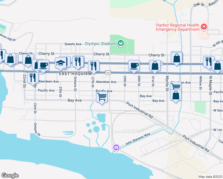 519 28th Street, Hoquiam WA Walk Score