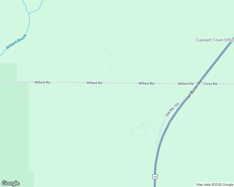map of restaurants, bars, coffee shops, grocery stores, and more near 112 Willard Road in Caswell
