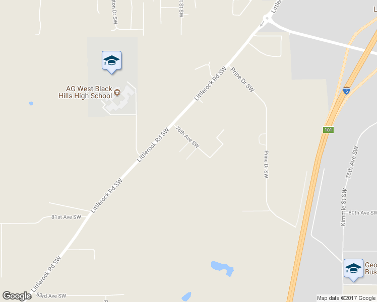 map of restaurants, bars, coffee shops, grocery stores, and more near 7736 Prine Drive Southwest in Olympia