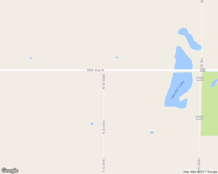map of restaurants, bars, coffee shops, grocery stores, and more near 18043 90th Avenue North in Hawley