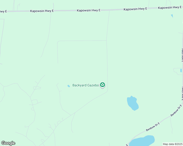 map of restaurants, bars, coffee shops, grocery stores, and more near 30720 134th Avenue East in Graham