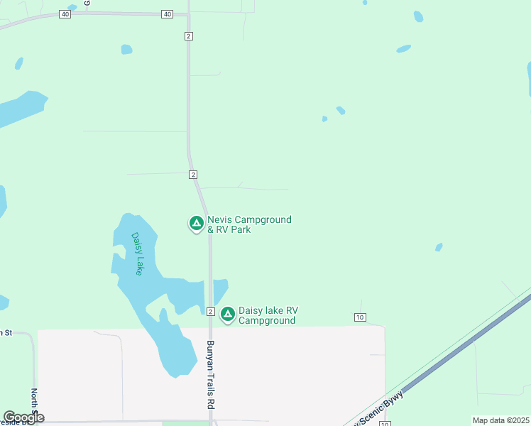 map of restaurants, bars, coffee shops, grocery stores, and more near 21706 County 2 in Nevis