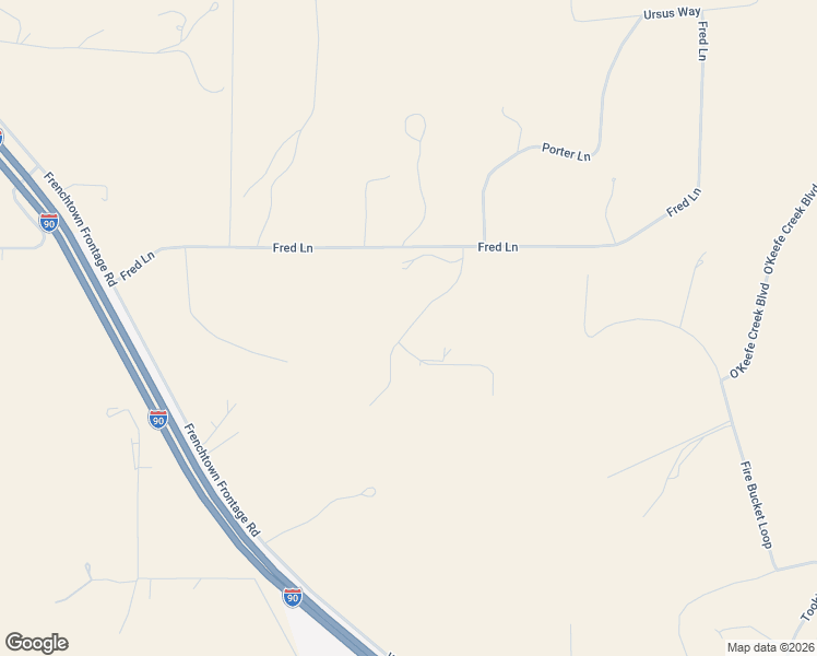 map of restaurants, bars, coffee shops, grocery stores, and more near 11049 Sixty-Six Lane in Missoula