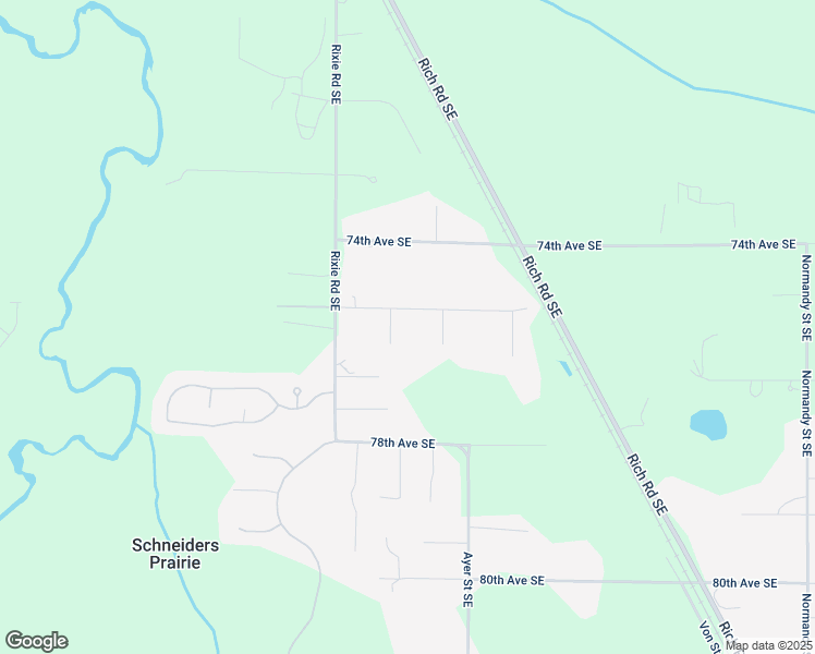 map of restaurants, bars, coffee shops, grocery stores, and more near 7500 Century Court Southeast in Olympia