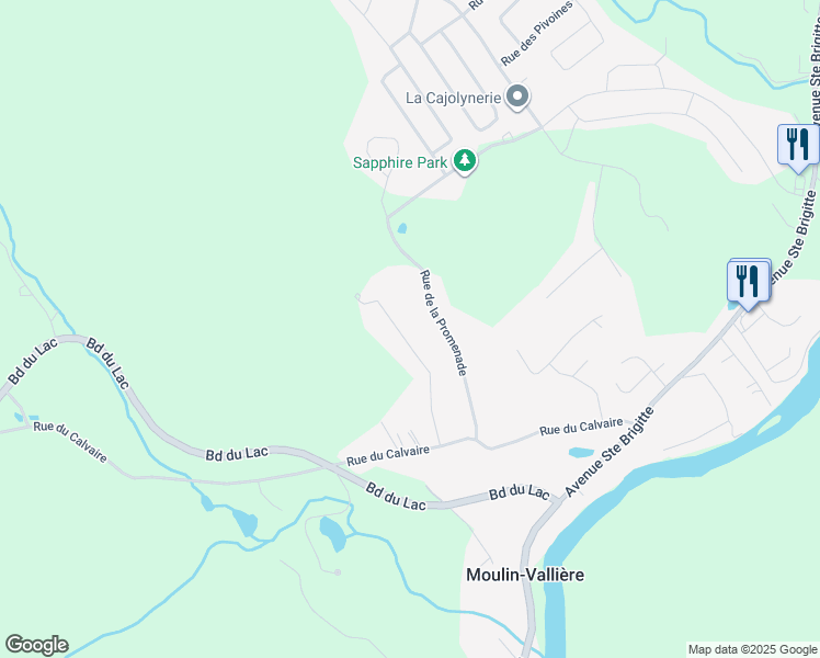 22 Rue de l'Éclaircie, SainteBrigittedeLaval QC Walk Score