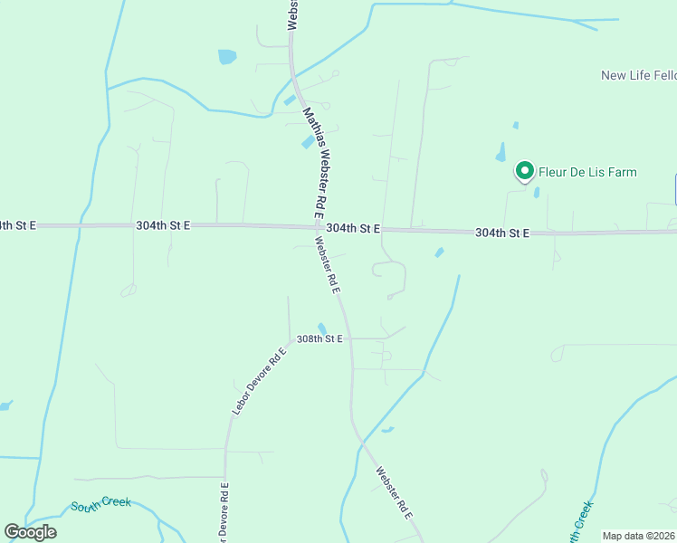 map of restaurants, bars, coffee shops, grocery stores, and more near 30525 Webster Road East in Graham