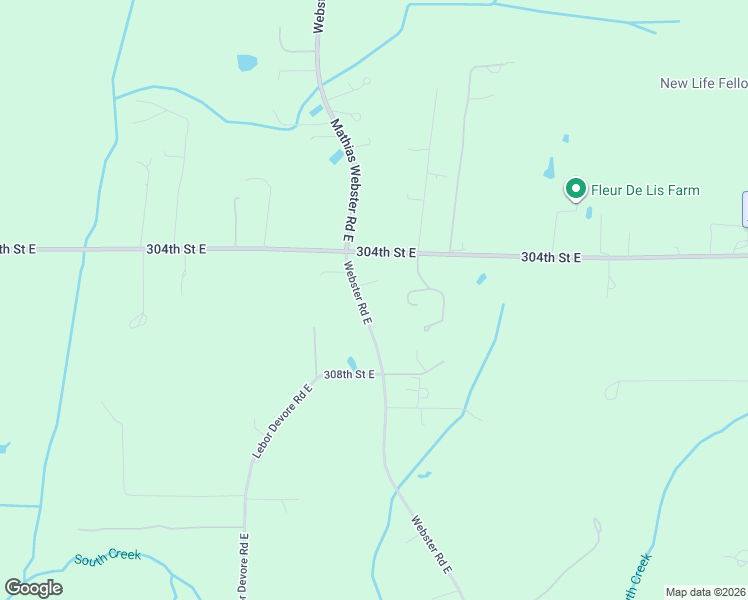 map of restaurants, bars, coffee shops, grocery stores, and more near 30525 Webster Road East in Graham