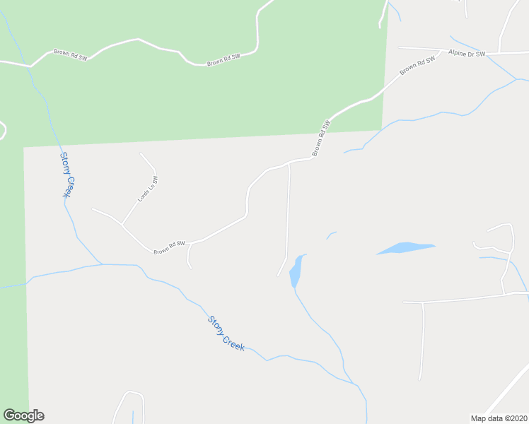 map of restaurants, bars, coffee shops, grocery stores, and more near 7445 Brown Road Southwest in Olympia