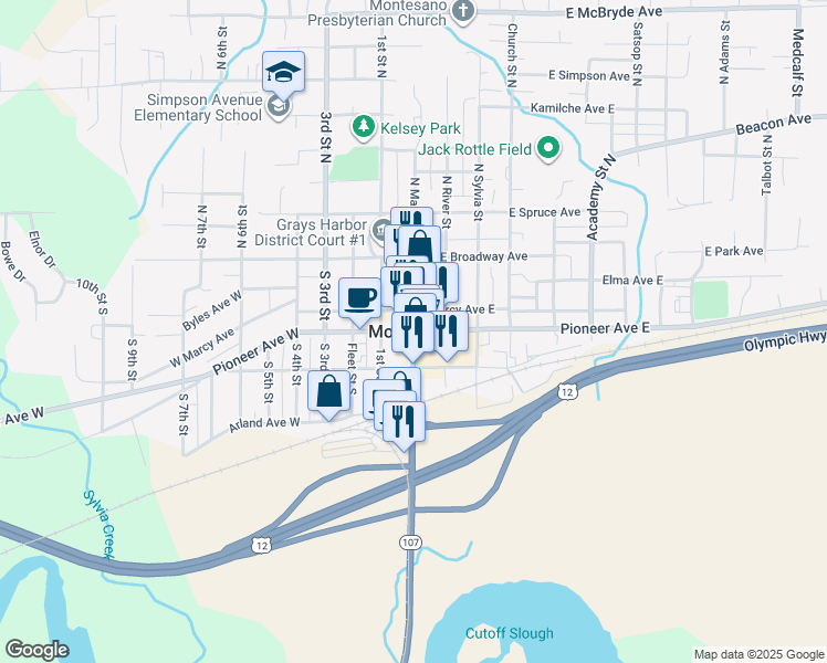 Montesano WA Walk Score