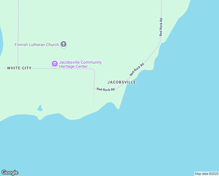 map of restaurants, bars, coffee shops, grocery stores, and more near 39104 Red Rock Road in Lake Linden