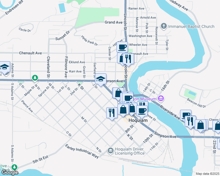 217 4th Street, Hoquiam WA Walk Score