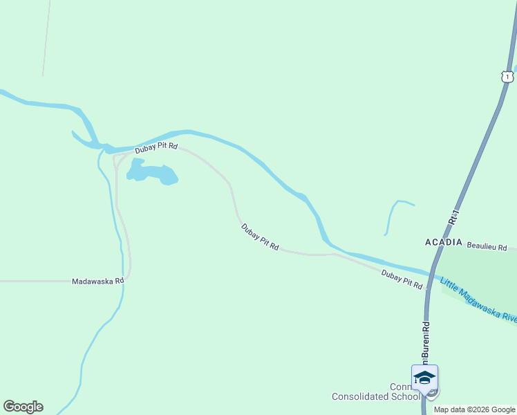 map of restaurants, bars, coffee shops, grocery stores, and more near in Connor Unorganized Territory