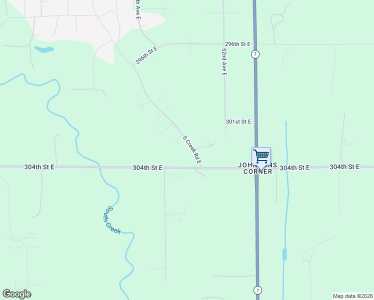 map of restaurants, bars, coffee shops, grocery stores, and more near 30302 South Creek Road East in Graham