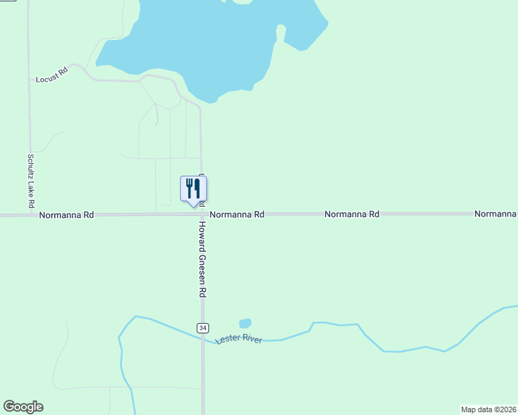 map of restaurants, bars, coffee shops, grocery stores, and more near 4093 Normanna Road in Duluth