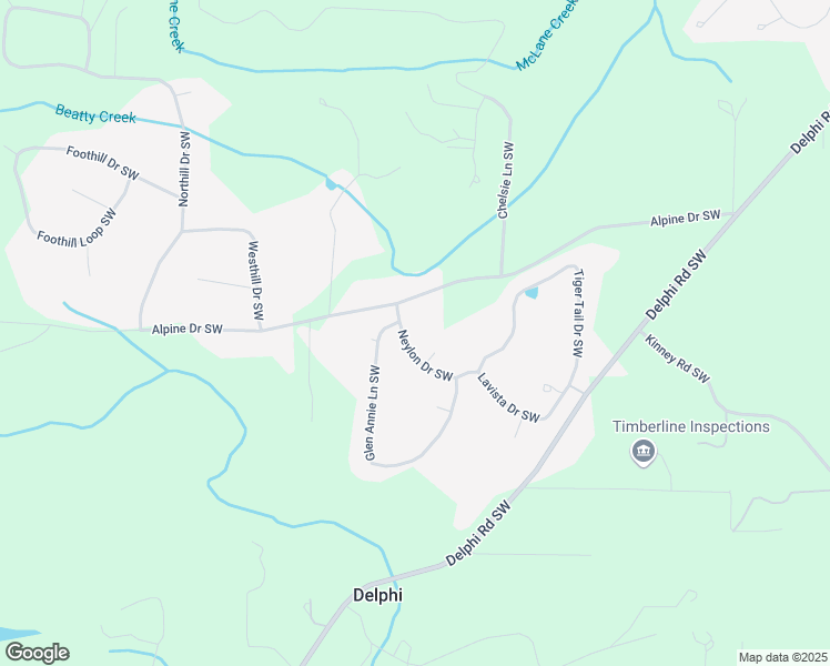 map of restaurants, bars, coffee shops, grocery stores, and more near 6826 Glen Annie Lane Southwest in Olympia