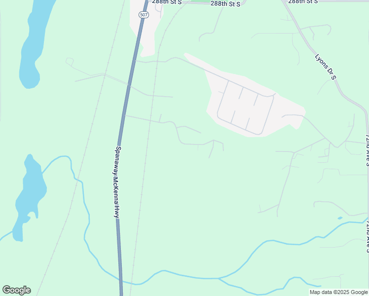 map of restaurants, bars, coffee shops, grocery stores, and more near 8310 295th Street South in Roy