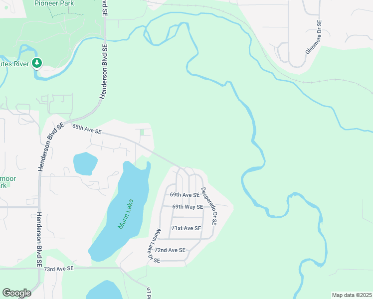 map of restaurants, bars, coffee shops, grocery stores, and more near 6736 Riverdale Drive Southeast in Olympia