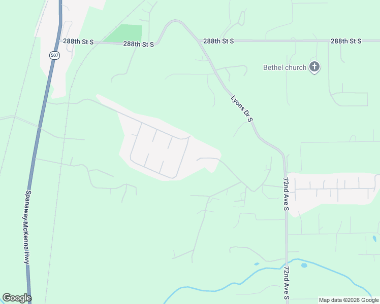 map of restaurants, bars, coffee shops, grocery stores, and more near 29217 78th Avenue South in Roy